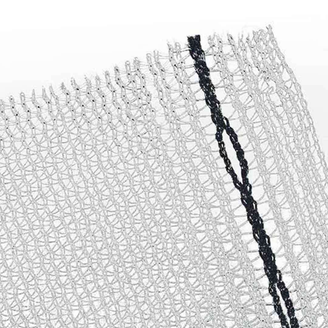 Gerüstschutznetz | Staubnetz 75 g/m² 3,07x100m, weiß, Knopflöcher, Randverstärkung, Ideal für längere Standzeiten, leicht handbar