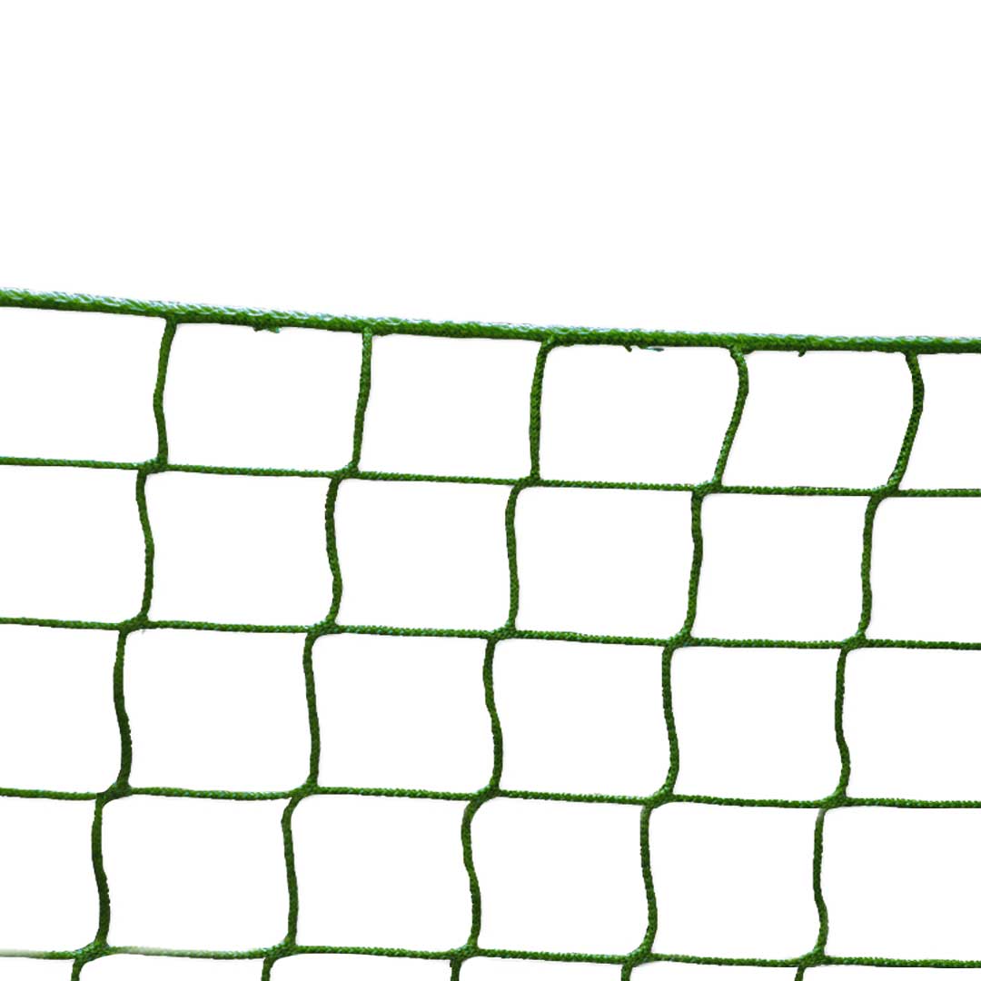 Seitenschutznetz | Dachdeckerfangnetz 5x2m, nach EN 1263-1, grün, knotenlos, Typ U, Maschenweite ca. 10 cm, Ideale Absturzsicherung für Gerüste und Baustellen
