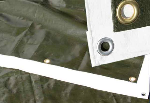 Abdeckplanen verschiedene Stärke mit verschiedenen Ösenabständen